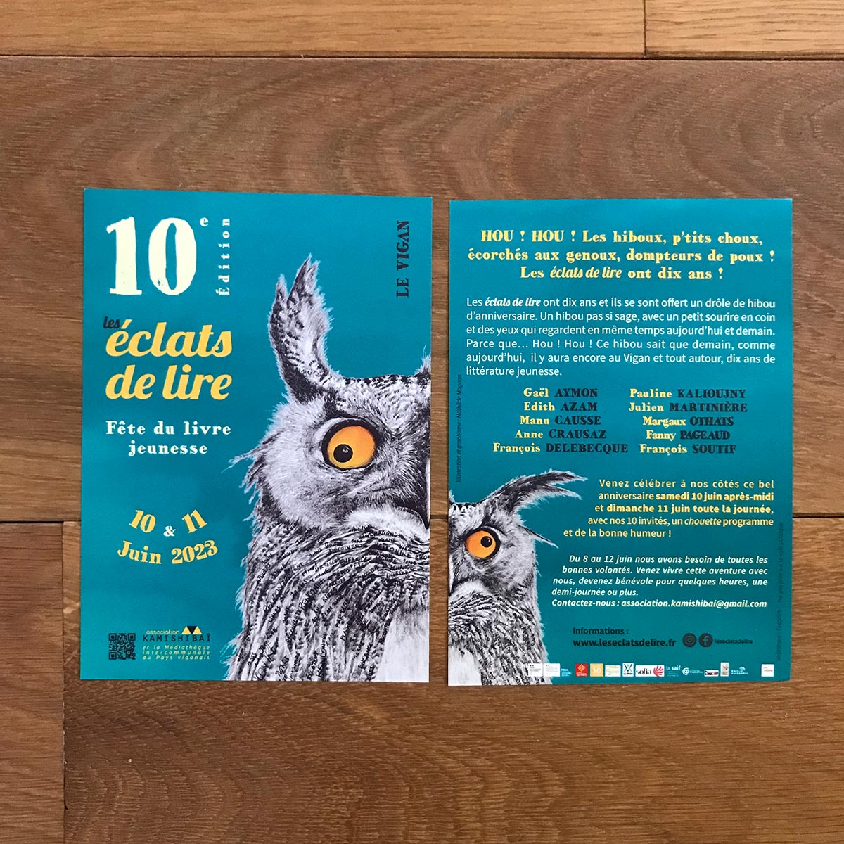 Eclat Math Flyer des éclats de lire 2023 - Mathilde Magnan