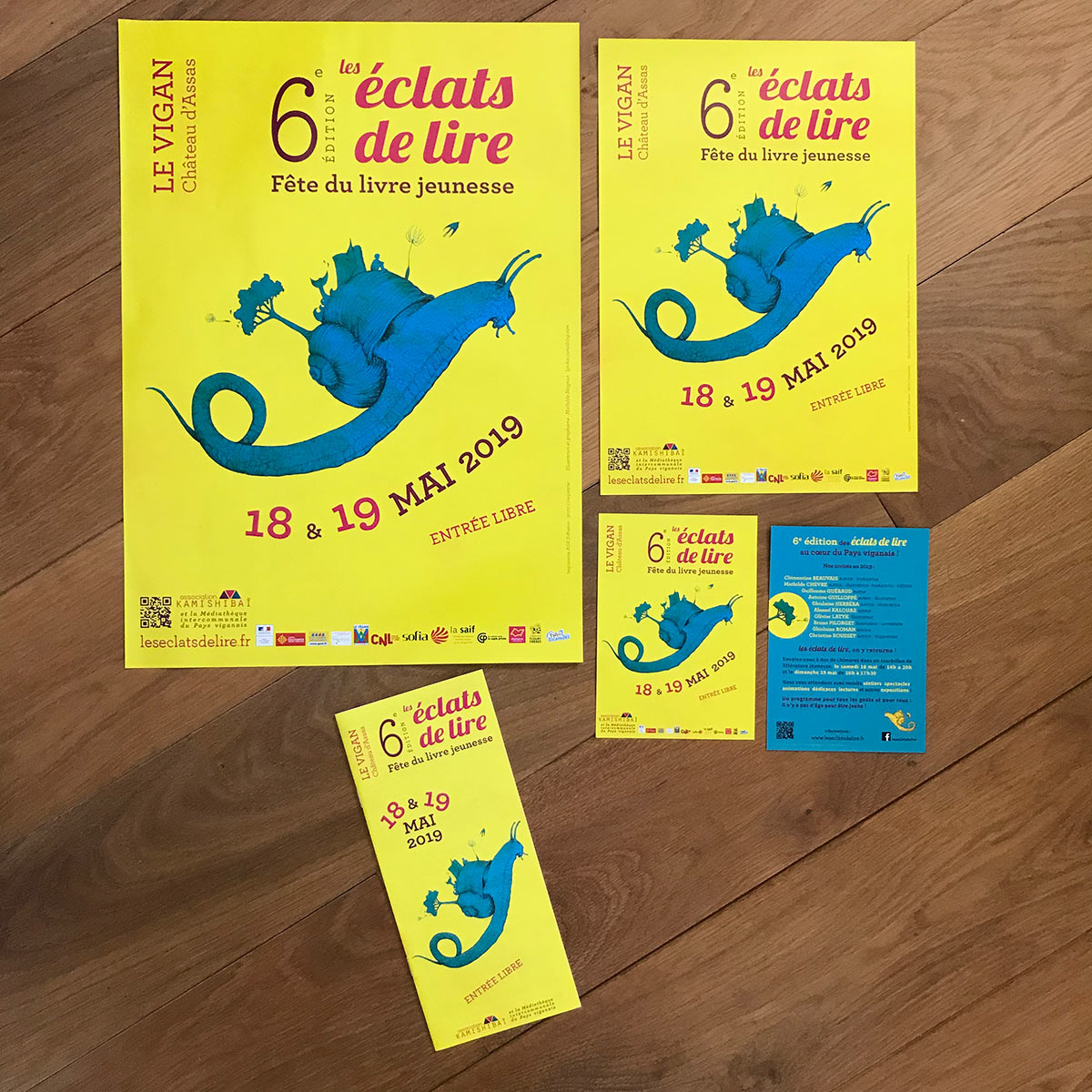 Eclat Math Déclinaisons de l’identité visuelle des éclats de lire 2019 - Mathilde ...