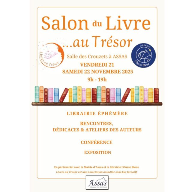𝐕𝐞𝐧𝐝𝐫𝐞𝐝𝐢 𝐞𝐭 𝐒𝐚𝐦𝐞𝐝𝐢 𝐩𝐫𝐨𝐜𝐡𝐚𝐢𝐧 𝐣𝐞 𝐬𝐞𝐫𝐚𝐢 𝐚𝐮 𝐒𝐚𝐥𝐨𝐧 𝐝𝐮 𝐋𝐢𝐯𝐫𝐞 𝐚𝐮 𝐓𝐫𝐞́𝐬𝐨𝐫 𝐚̀ 𝐀𝐬𝐬𝐚𝐬 𝐝𝐚𝐧𝐬 𝐥'𝐇𝐞́𝐫𝐚𝐮𝐥𝐭. 

Vendredi je rencontrerai des classes de la Petite Section au CE1 et serai présente en dédicaces, salle des Crouzets, à partir d'environ 16h45/17h. 

Samedi matin, toujours salle des Crouzets, j'animerai un atelier de dessin d'insectes imaginaires de 9h30 à 11h et serai en dédicaces le reste de la journée. 
- et j'aurai avec moi des tirages d'art "d'Arnaques, dragues et botanique" ... mais... mais... quel cadeau de Noël parfait !! 😮😱😍

- et si vous préférez un chouette livre avec une dédicaces dedans, ça marche aussi parfaitement bien sous le sapin ;) !! 🌲

À très bientôt !

#salonlivreautrésor #assas #salondulivre #dédicaces #atelierdillustration #insectesimaginaires #viensfairetescoursesdenoël #maisquellebonneidee!