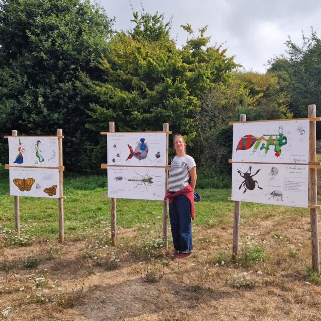 Suite de mes escales de vacances&nbsp;! 

L’exposition « Nom d’un insecte&nbsp;! », tirée du livre « Insectoïdus » est exposée au Parc Naturel Régional Vallée de la Rance Côte d’Emeraude à la Maison de la Rance à Lanvallay (22) du 18 juillet au 15 septembre 2026&nbsp;!

Le site est super, juste en dessous de la ville de Dinan. N’hésitez pas à y faire un tour si vous êtes pas loin&nbsp;!

@parc_rance_emeraude 

#nomduninsecte #insectoïdus #parcranceemeraude #aporiaculture #exposition